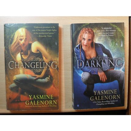 Yasmine Galenorn 2 US PBs Darkling / Changeling / Otherworld series