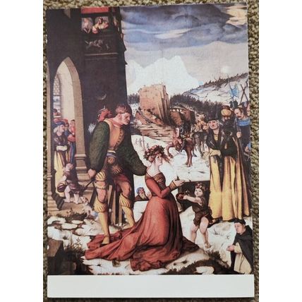 Beheading Of St Dorothy, Hans Baldung, Z 1490/12, Postcard, 1980s