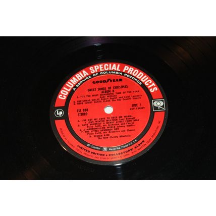THE GREAT SONGS OF CHRISTMAS ALBUM 8-Various Artists LP STEREO Goodyear
