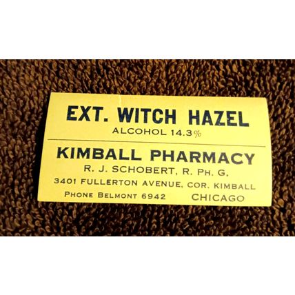 Old Vintage Original Set Of 6 Assorted Drug Store Labels 1920/30s