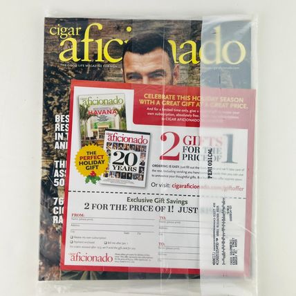 Cigar Aficionado Magazine November/December 2013 Liev Schreiber Cover New SEALED