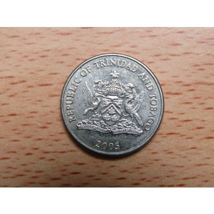 Trinidad & Tobago 2005 25 Cents Coin