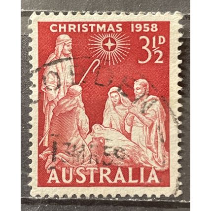 AUSTRALIA 1958 SG 0306 USED #3