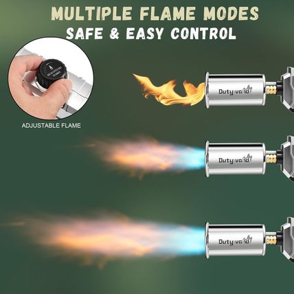 Propane Grill Torch Gun – Cooking Torch Head Max. 800,000 Btus – Culinary Torch