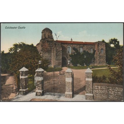Colchester Castle, Essex, c.1905-10 - Valentine's Postcard