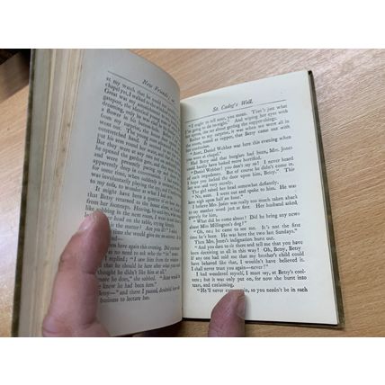 RARE* c1880 "NEW FRIENDS or ST CADOG'S WELL" FICTION SMALL HARDBACK BOOK (P2)