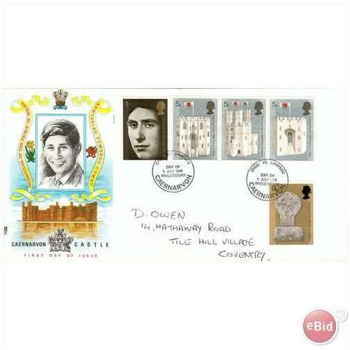 GB FDC 1969 - The Investiture Of Prince Of Wales (3)