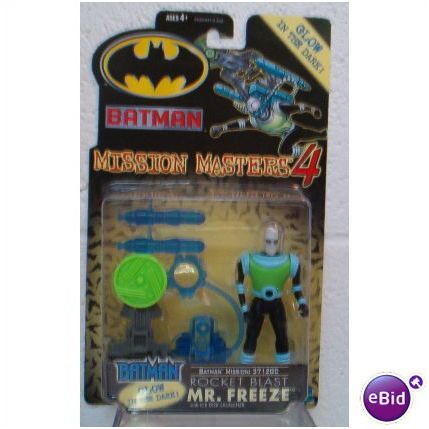 BATMAN MISSION MASTERS : Rocket Blast Mr.Freeze figure