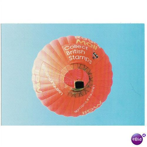 Royal Mail Postcard HOT AIR BALLOON Bristol International Festival