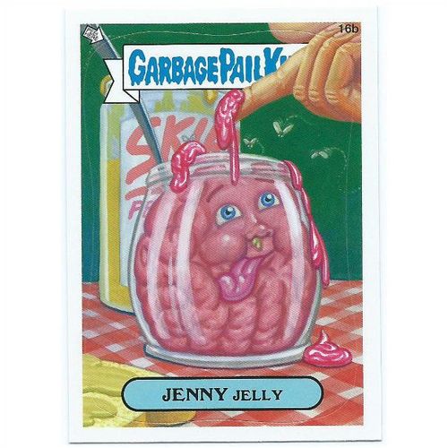 2012 Topps Garbage Pail Kids - #16b - Jenny Jelly