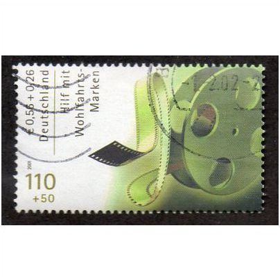 GER 2001 110pf+ 50 'FILM INDUSTRY' FINE USED (EBID11253)