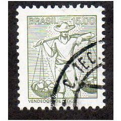 BZL 1976 15CR 'COCONUT VENDOR' FINE USED (EBID16179)