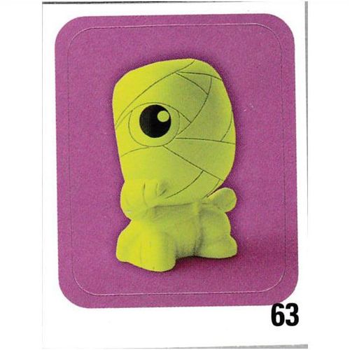Power Gogo's Crazy Bones Series 1 Stickers - #63 - Tut