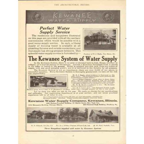 kewanee water supply company 1910 r j bagby of new haven mo vintage ad