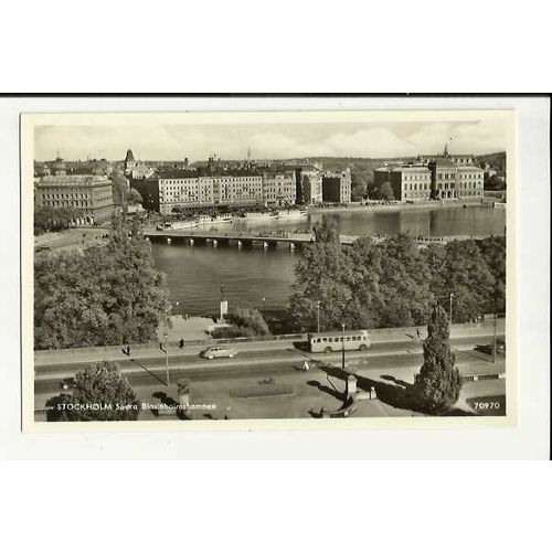 Sweden STOCKHOLM Sadra Blasieholmshamnen Postcard (70970)