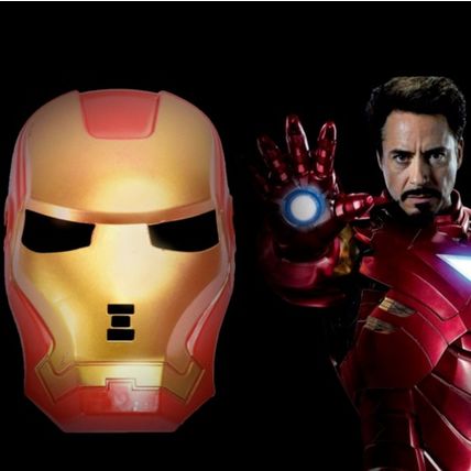 Marvel Superhero Eye Mask Children Party Costume Kids Avengers Fancy Dress