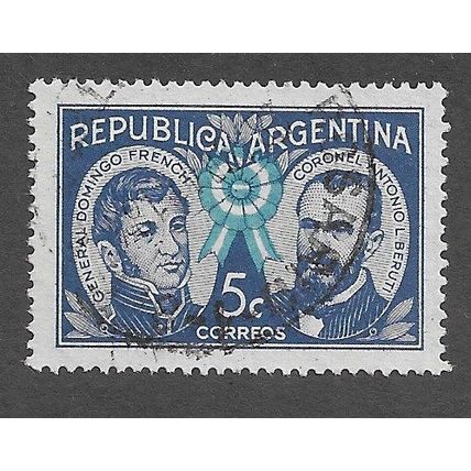 ARG 1941 5c '131ST ANN OF RISING AGAINST SPAIN' FINE USED (EBID79-123)