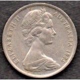 Coins. Australia 1975 5 cents Value
