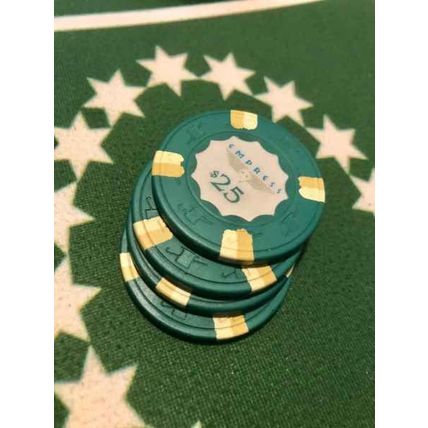 Empress $25. Casino Chip - Joliet, Illinois - Primary Chip - 1 Chip