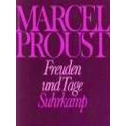 Freuden Und Tage Und Andere Erzahlungen Und Skizzen Aus Den Jahren 1892-1896 - M