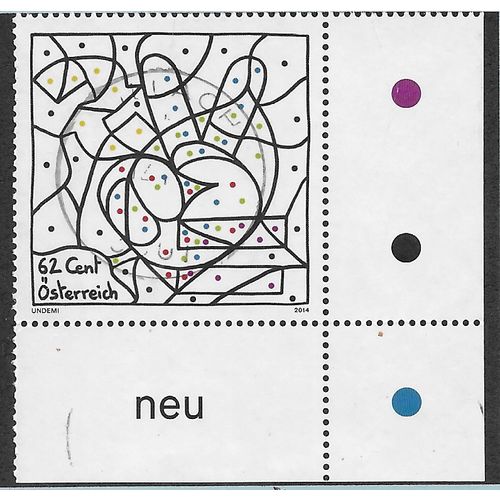 AUT 2013 62c 'AUSTRIA REDRAWN' FINE USED (EBID56-349)