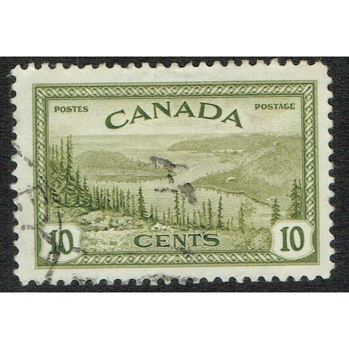 Canada 1946 Peace Reconversion 10c Olive Green SG402 GU