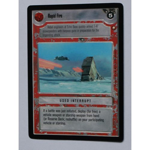 Star Wars CCG: Special Edition Limited # Rapid Fire (A) 1998 light decipher