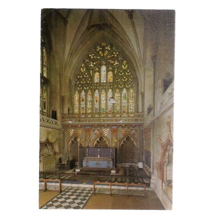 EASTERN LADY CHAPEL, BRISTOL CATHEDRAL. unused vintage postcard =