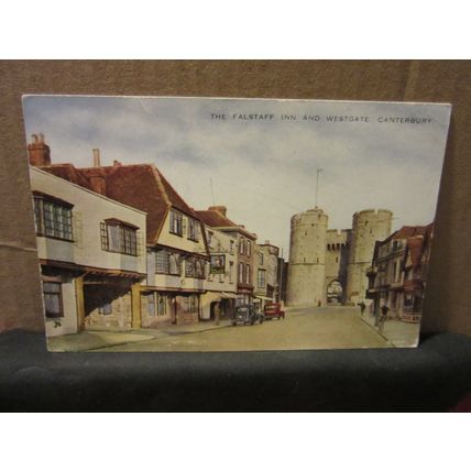 WESTGATE, CANTERBURY, KENT vintage used postcard by Valentine 1949 pm =
