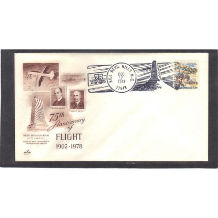 FDC Art Craft C92 31c Wright Brothers (Cachet-U/A) CV00921