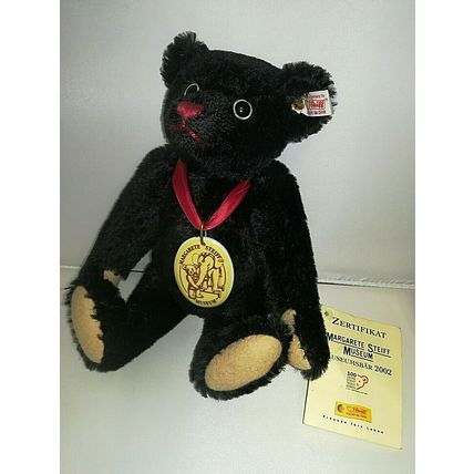 STEIFF, MARGARETE STEIFF MUSEUM, LIMITED EDITION, MUSEUM BEAR 2002, MOHAIR RARE.