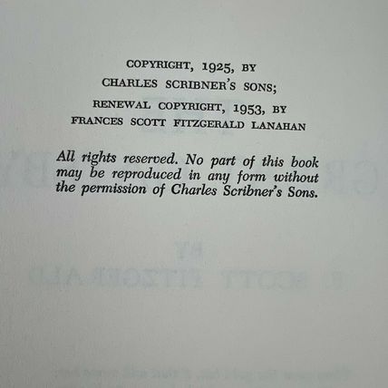 F Scott Fitzgerald Titles Hardcover Charles Scribner Publishing Vintage Classic