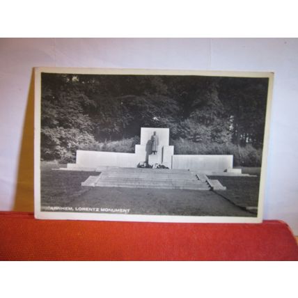 LORENTZ MONUMENT, ARNHEM, GELDERLAND, NETHERLANDS unused vintage postcard #