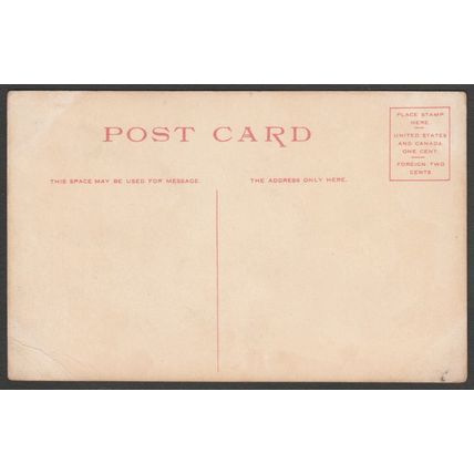 Driveway in Eden Park, Cincinnati, Ohio, 1906 - Detroit Publishing Co Postcard