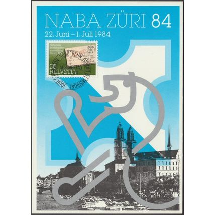 Naba Züri 84 - 8 x Werbekarten