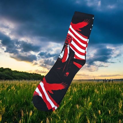 Trump Socks - Assassination Attempt - Stars & Strips
