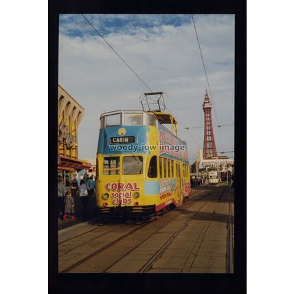 tm8263 - Blackpool Tram - No.706 to Cabin (Coral Social Club Livery) - photo 6x4