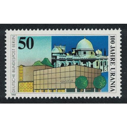 Berlin Urania Science Museum 1988 MNH SG#B799