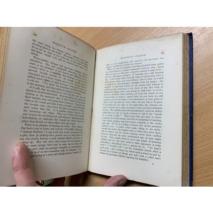 1892 ROBERT SMITH SURTEES "HAWBUCK GRANGE" FICTION ILLUSTRATED ANTIQUE BOOK (P5)