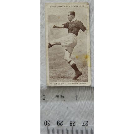 1939 Churchmans Association Footballers 2nd No. 31 T. Manley, Brentford, Man U