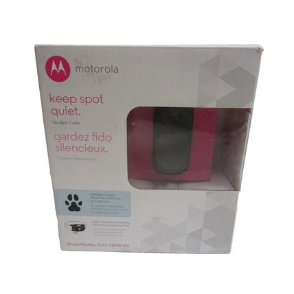 Motorola Dog No Bark Collar SCOUTBARK100