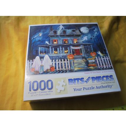 HAUNTED HOUSE "Enter If You Dare!" 1000 Piece PUZZLE! $25.00 Shipped!!