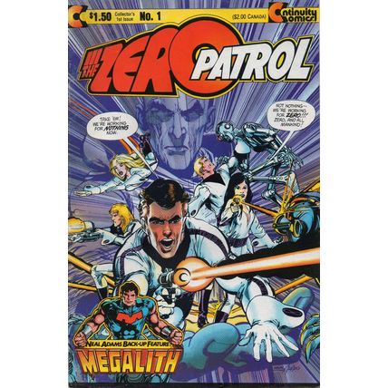 FIRST ISSUE - ZERO PATROL NO. 1 (1984)