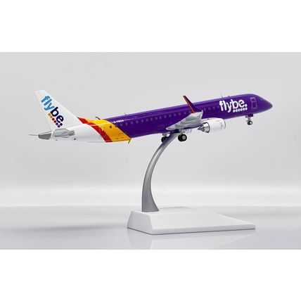 EMBRAER ERJ-195LR FLYBE REG: G-FBEM W/STAND - JC WINGS LH2294 1/200 - PRE ORDER