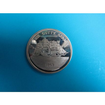 GB 1869 The Cutty Sark CommemorativeCrown Size