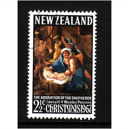 NEW ZEALAND 1967 CHRISTMAS SG 880 FINE USED