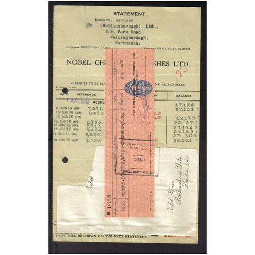 NOBEL CHEMICAL FINISHES LTD,BUCKINGHAM GATE,LONDON,SW1 ,5OCT1935