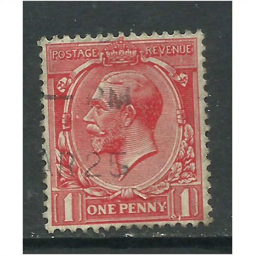 GB 1924 - 26 KGV 1d Scarlet Stamp Wmk 111 SG 419.(A556
