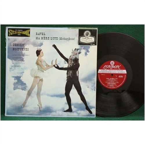 Ansermet - Ravel: Ma Mere L’Oye/Debussy: Nocturnes - Blue Back - CS 6023 - NM