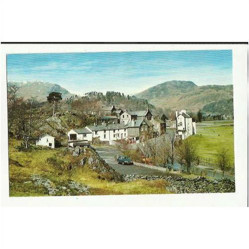 Westmorland PATTERDALE Village Postcard by Sanderson & Dixon (KLD 711)
